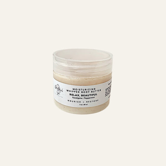 Relax, Beautiful Travel Moisturizing Whipped Body Butter