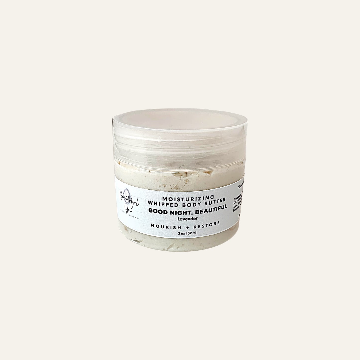 Good Night, Beautiful Travel Moisturizing Whipped Body Butter